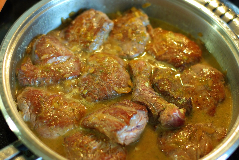 Мясо свинины в горчице в духовке